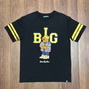 Civilized BIG Biggie Graphic Tee 3X Black Yellow Streetwear Shirt